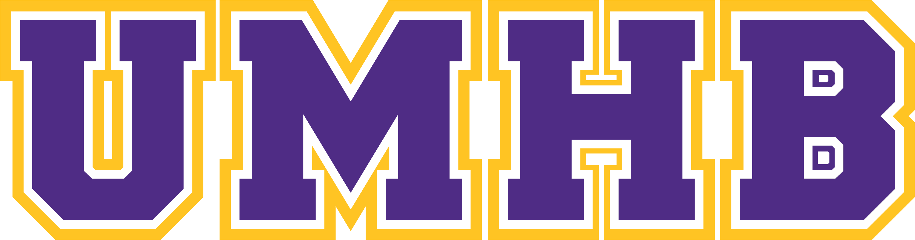 UMHB Spirit logo - color - gold